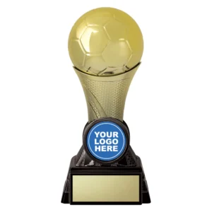 black and Gold epic football - soccer with plastic construction