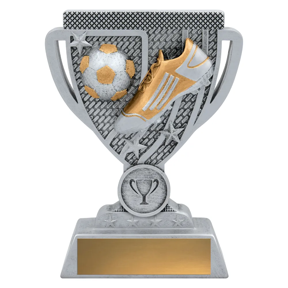 silver Safeguard - football with resin construction