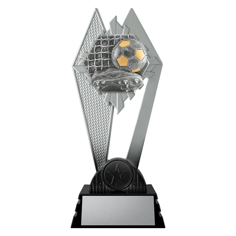 Silver shadowcrest - football with plastic construction