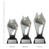Goalkeeper Shadowcrest Goalkeeper Shadowcrest trophies next to ruler