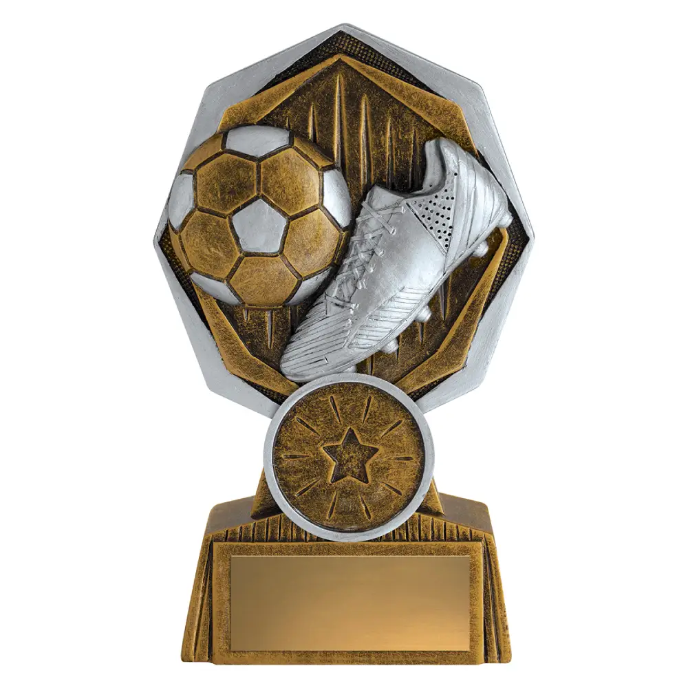 Icarus Football small gold and silver Icarus - football with plastic construction