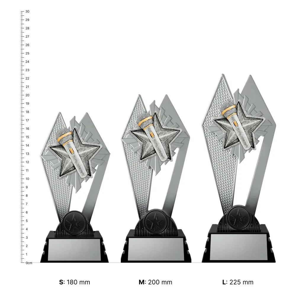 Public Speaking Shadowcrest Public Speaking Shadowcrest trophies next to ruler