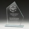 Vista Glass vista glass award with glass construction